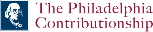 The Philadelphia Contributionship logo, featuring a historic emblem symbolizing the nation’s oldest property insurance company, founded by Benjamin Franklin in 1752.