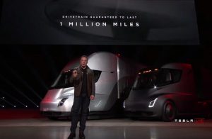 Tesla Semi truck, Electric truck, Elon Musk