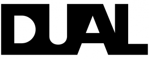DUAL North America company logo with stylized text