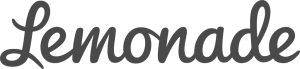 Lemonade logo in handwritten-style pink font